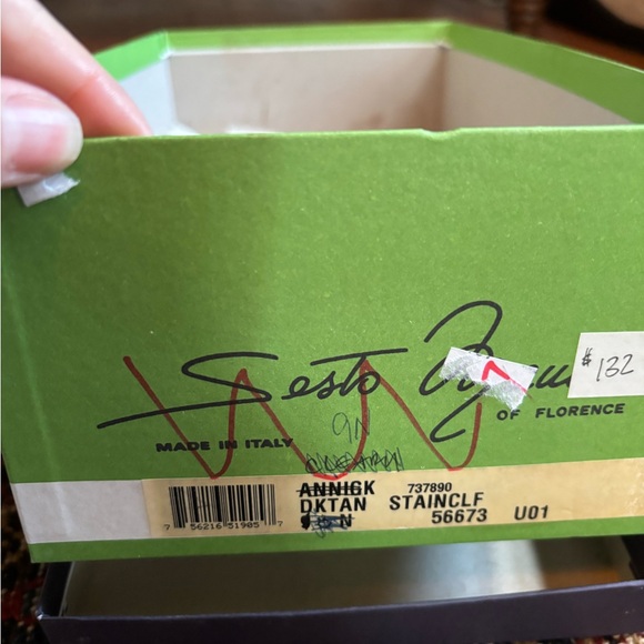 Sesto Meucci woven leather mule loafers 9N - Picture 4 of 4